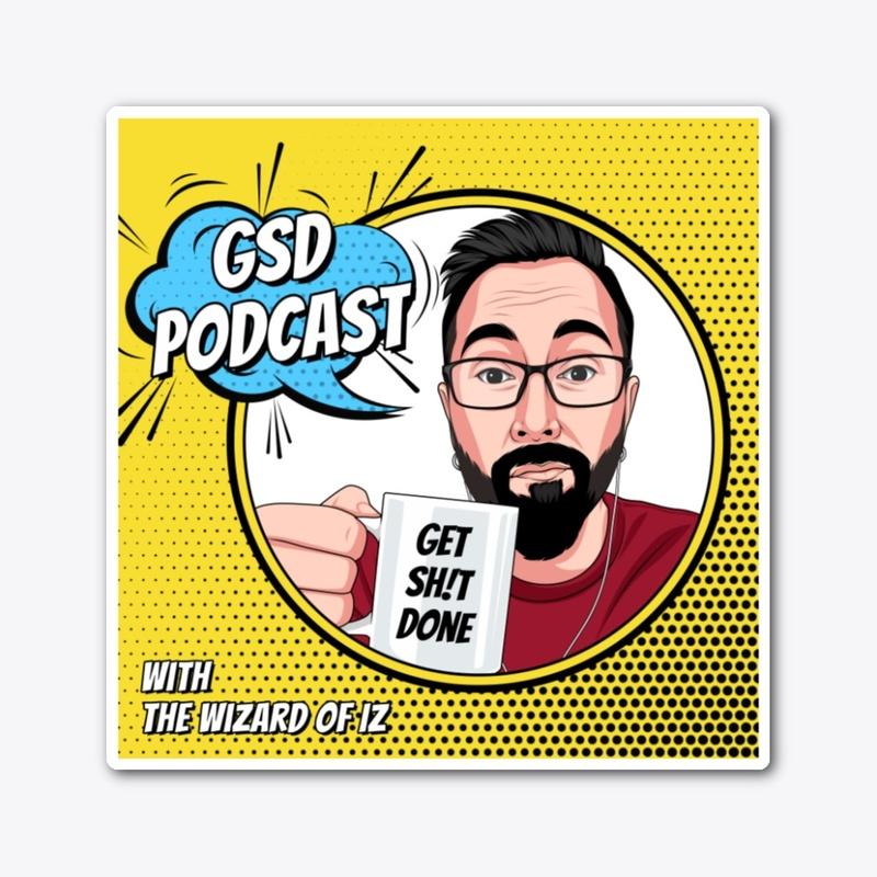 GSD Podcast Die-cut Sticker